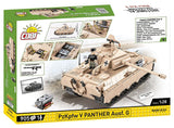 Tank Panzer V Panther AUSF.G, 902 kock za sestavljanje, COBI