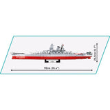 Ladja Yamato, 2665 kock za sestavljanje, COBI