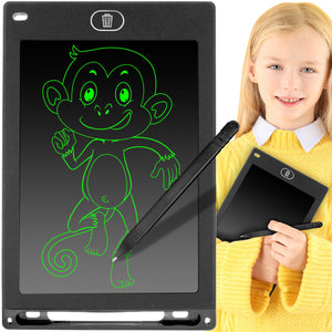 LCD tabla za risanje in pisanje, 8,5", črna/zelena