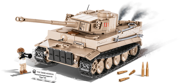 Tank Tiger 131 PZKPFW VI, 850 kock za sestavljanje, COBI