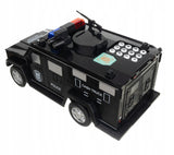 Digitalen elektronski hranilnik, Policijski avto