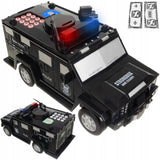 Digitalen elektronski hranilnik, Policijski avto